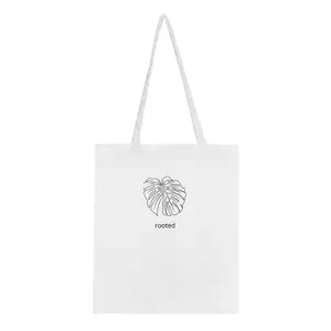Monstera Leaf Tote Bag | Reusable Plant Lover Bag for Everyday & Market Use