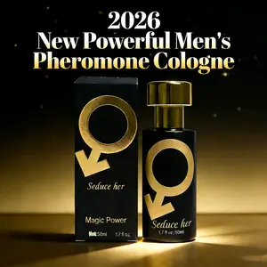 2026 New Men's Powerful Pheromone Cologne, crafted with pheromones,A long-lasting, floral fruity woody notes, to make her obsessed, drive her wild all night, and share an intense passionate evening together. The Perfect Gift for Valentine's Day/Christmas.