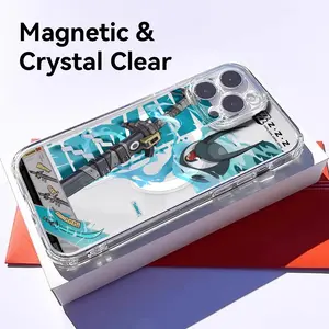 Game Zenless Zone Zero 2 Phone Case for iPhone 17 16 15 14 13 12 11 Pro Max Plus Clear Magnetic Phone Case – Anti-Yellow For MagSafe Slim & Lightweight Precision Cut Camera Protection, Shockproof Scratch-Resistant Transparent Case