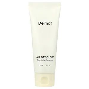 De:maf All Day Glow, Rice Jelly Cleanser, 3.38 fl oz (100 ml)