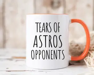 Astros Fan Mug, Houston Texas Mug, Tears of Astros Opponents, Football Gifts For Dad, Boyfriend, Sport Themed Cup
