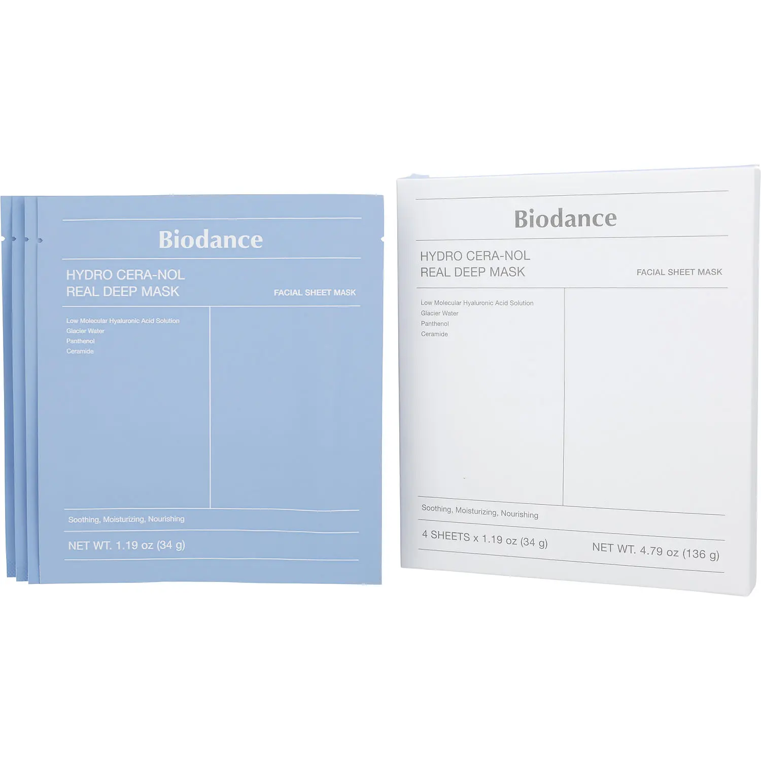 Biodance By Biodance Hydro Cera-Nol Real Deep Mask 4X34g/1.19Oz For Women