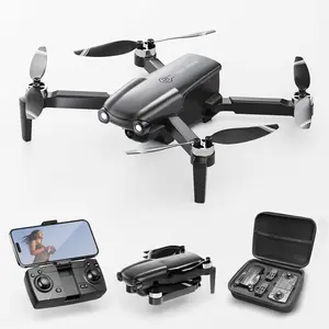Super brushless motor+high -definition camera+recording video+weak electricity positioning+smart follower+long -range control+360 degrees rolling+one -click take -off drone and 1080P high -definition FPV camera, folding drone children, adult and brushless