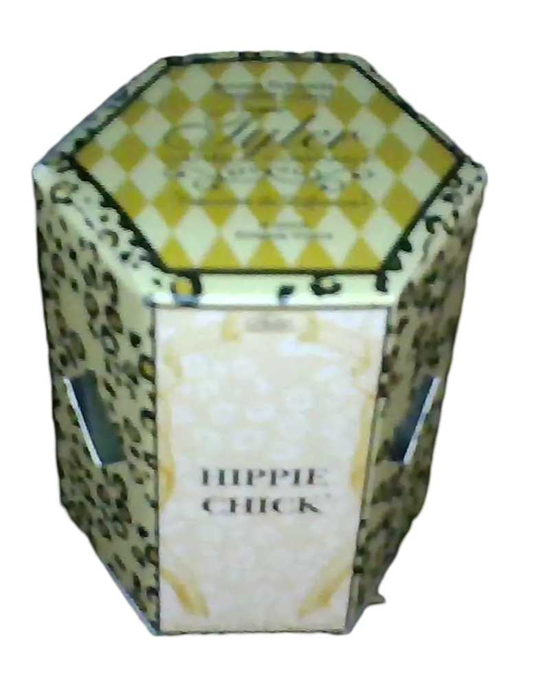 Tyler Candle Company Hippie Chick Artisan Fragrance Votive Candle - Vanilla Aroma, Rock Decoration, Tyler Matches, Bean Accent, Home Decor Gift for Home Supplies