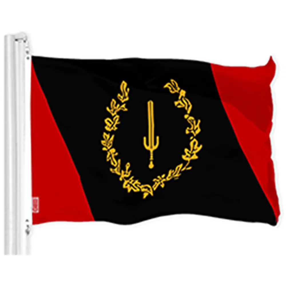 G128 Black American Heritage Flag | 3x5 Ft | LiteWeave Pro Series Printed 150D Polyester | Freedom and Black Civil Rights Flag, Indoor/Outdoor, Vibrant Colors, Brass Grommets, ONE-Sided, NOT Embroidered