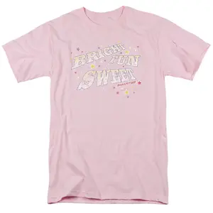 Smarties Bright Fun Sweet T Shirt Mens Licensed Sweet Tangy Candy Light Pink