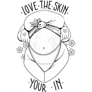 Love The Skin Your In Inspired Canvas Paint Kit