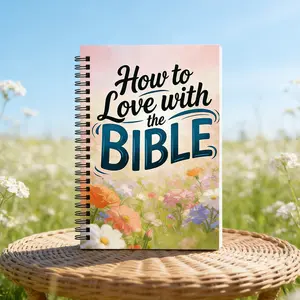 Bible-Inspired Love & Faith Journal: Beautiful Floral Spiral Notebook for Christian Devotion – Guided Pages to Reflect on Scripture, Cultivate Love Through Biblical Teachings & Deepen Your Spiritual Journey