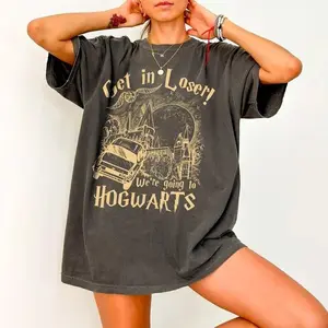 Comfort Colors Hogwarts Express Tee – Get in Loser, We’re Going to Hogwarts