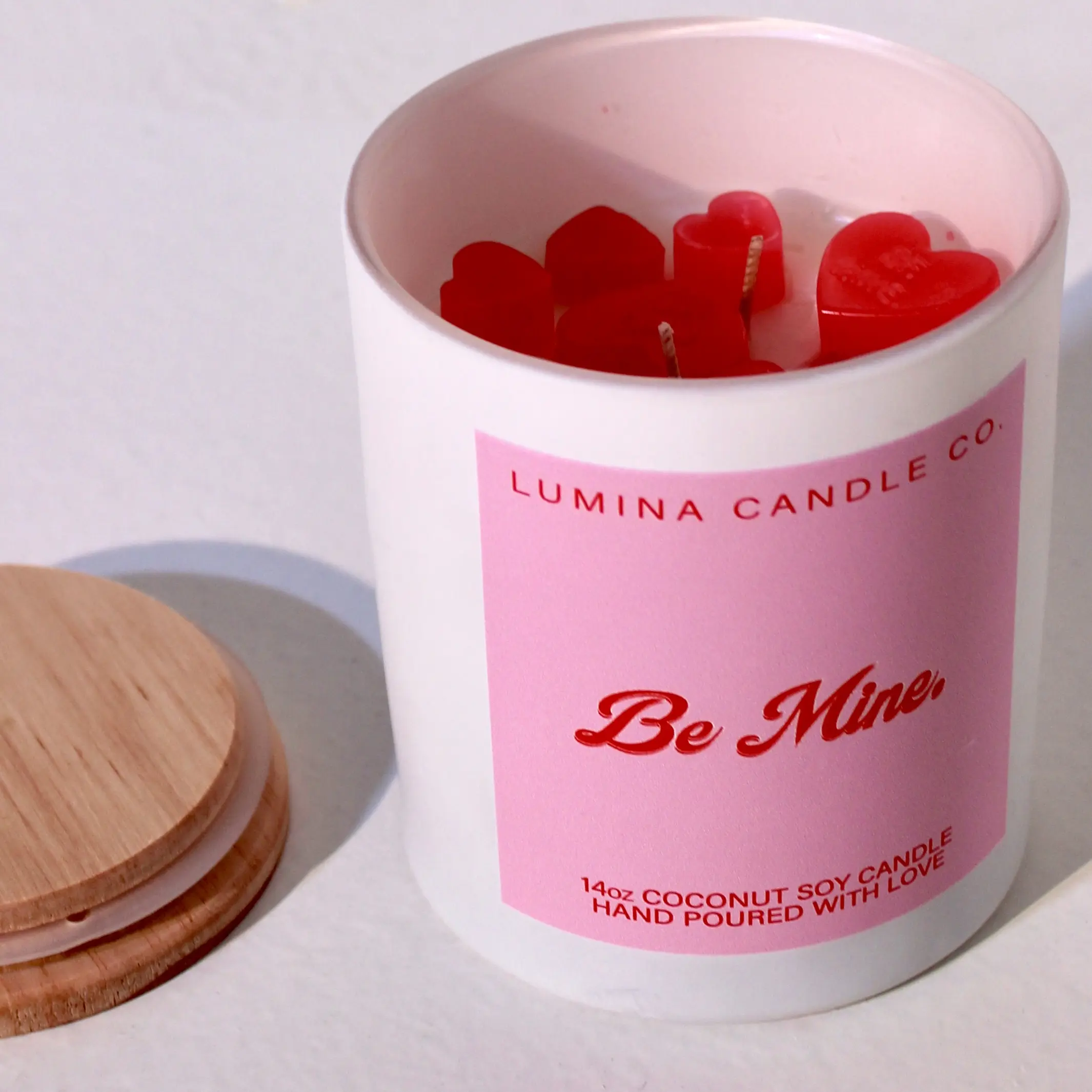 "Be Mine." Valentine's Day Edition Candles by Lumina Candle Co.