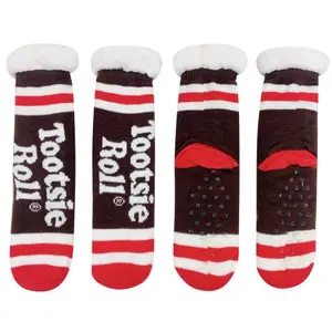 Cozy Moments Tootsie Roll Sherpa Socks