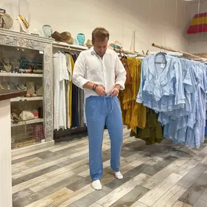 Men's Semi-Formal Linen Pants
