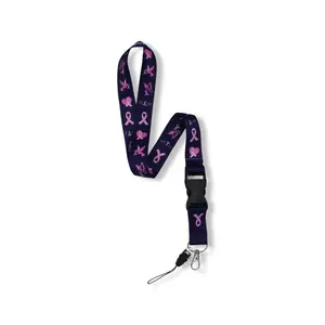 Shilohs Breast Cancer Awareness Keychain - Hope Symbol for October - All proceeds to Cone Health Mammography Scholarship Fund