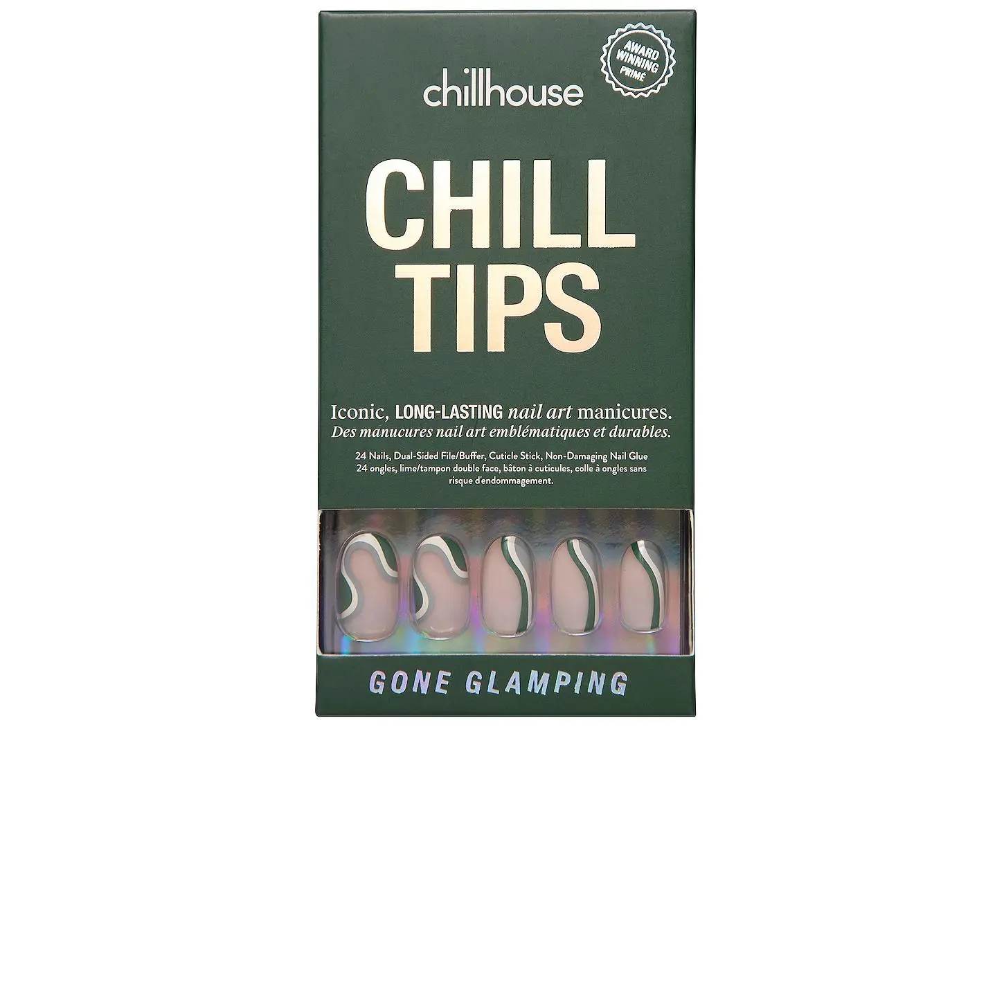 Chillhouse Gone Glamping Chill Tips Press-on Nails in Gone Glamping