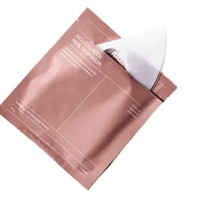 Bio-Collagen Real Deep Mask Hydrating Pore Minimizing Firming 1.19 oz 8 Pieces Overnight Mask for Radiant Skin, Skin Repair