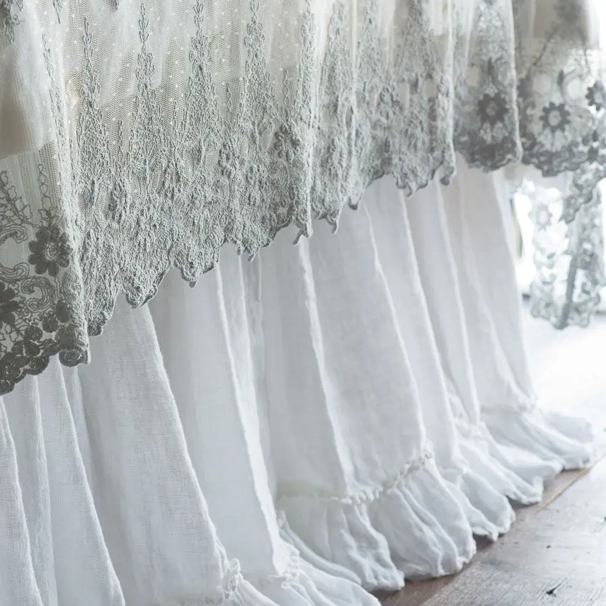 Bella Notte Linen Whisper Bed Skirt