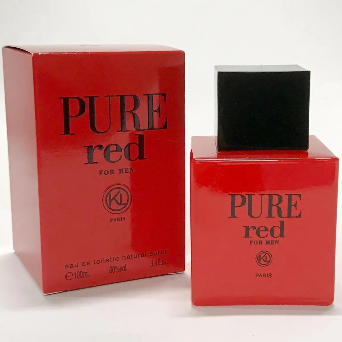 Men's 212 MAIN Karen Low Pure Red 3.4 oz Standard Size Eau De Toilette Spray - Cologne Fragrance Perfume, Men's Fragrance Perfume