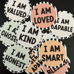 Decorative Circles for Hanging - Affirmation Round - Classroom Decoration