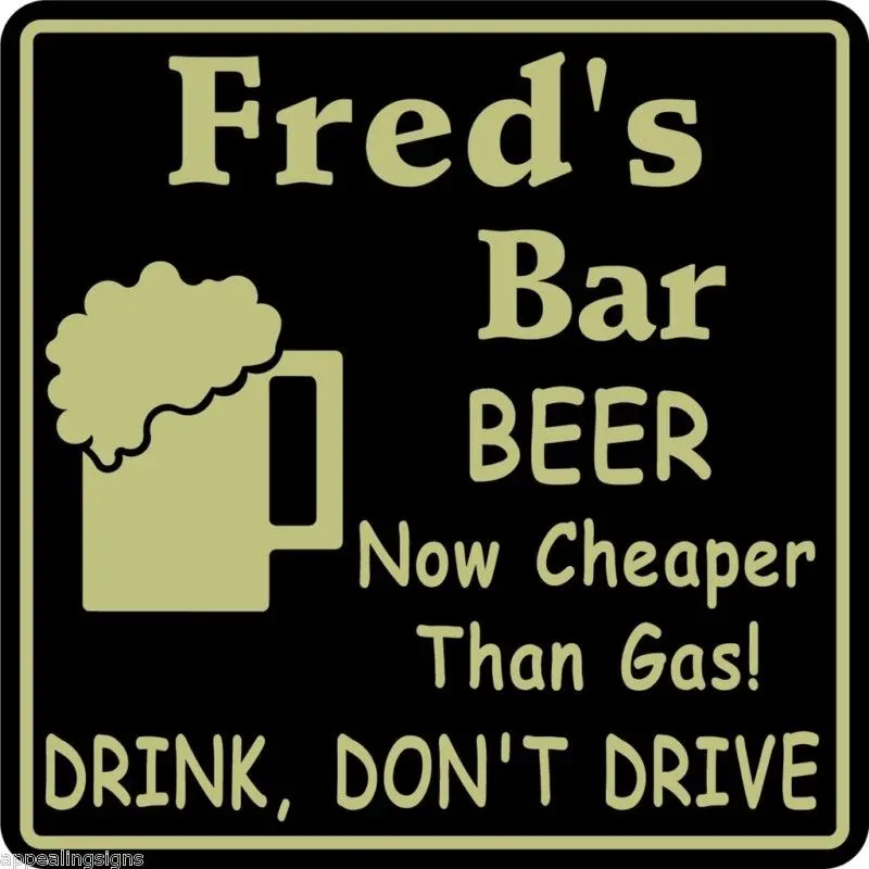 New Personalized Custom Name Beer Bar Beer Pub Sign #29
