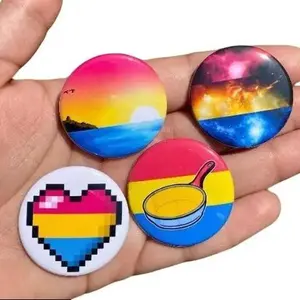 Pan Pride Metal Pins