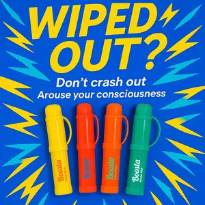 BOOSTA Nasal Refreshing Stick, Sinus & Congestion Relief, Breathe In Life,Rapidly Combat Drowsiness, Boost Mental Clarity,CoolRefreshing Sensation, 3-Pack, Portable for Daily Use -Ideal for Young Adults (Men &Women) HealthcareAromatherapy Aromatherapy Set