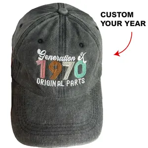 Gen X Customize Hat, Gen X Cap, Generation X Raised On Hose Water And Neglect Perfect Gift For Dad Low Profile Dad Hat-Pigment Dyed
