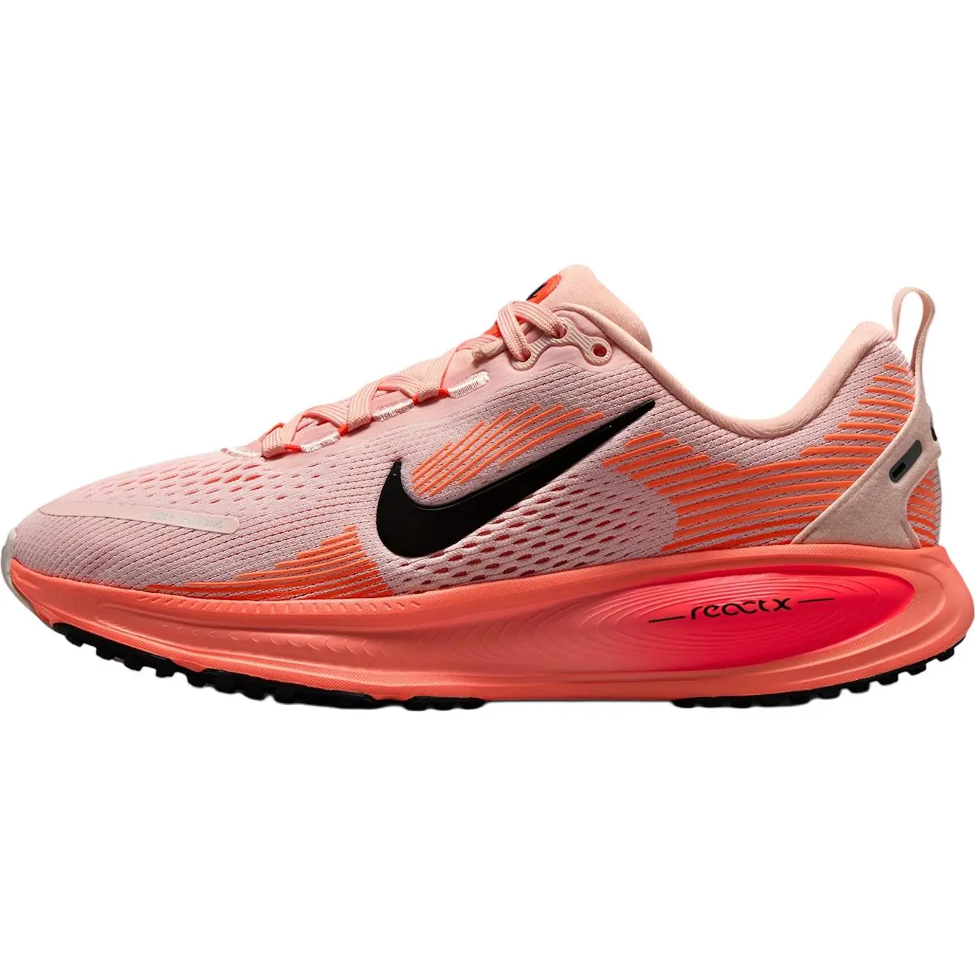 Nike Vomero 18 Slip Resistant Abrasion Low Top Kids'' Running Shoes Pink Unisex Versatile Durable Non-slip HQ2157-600