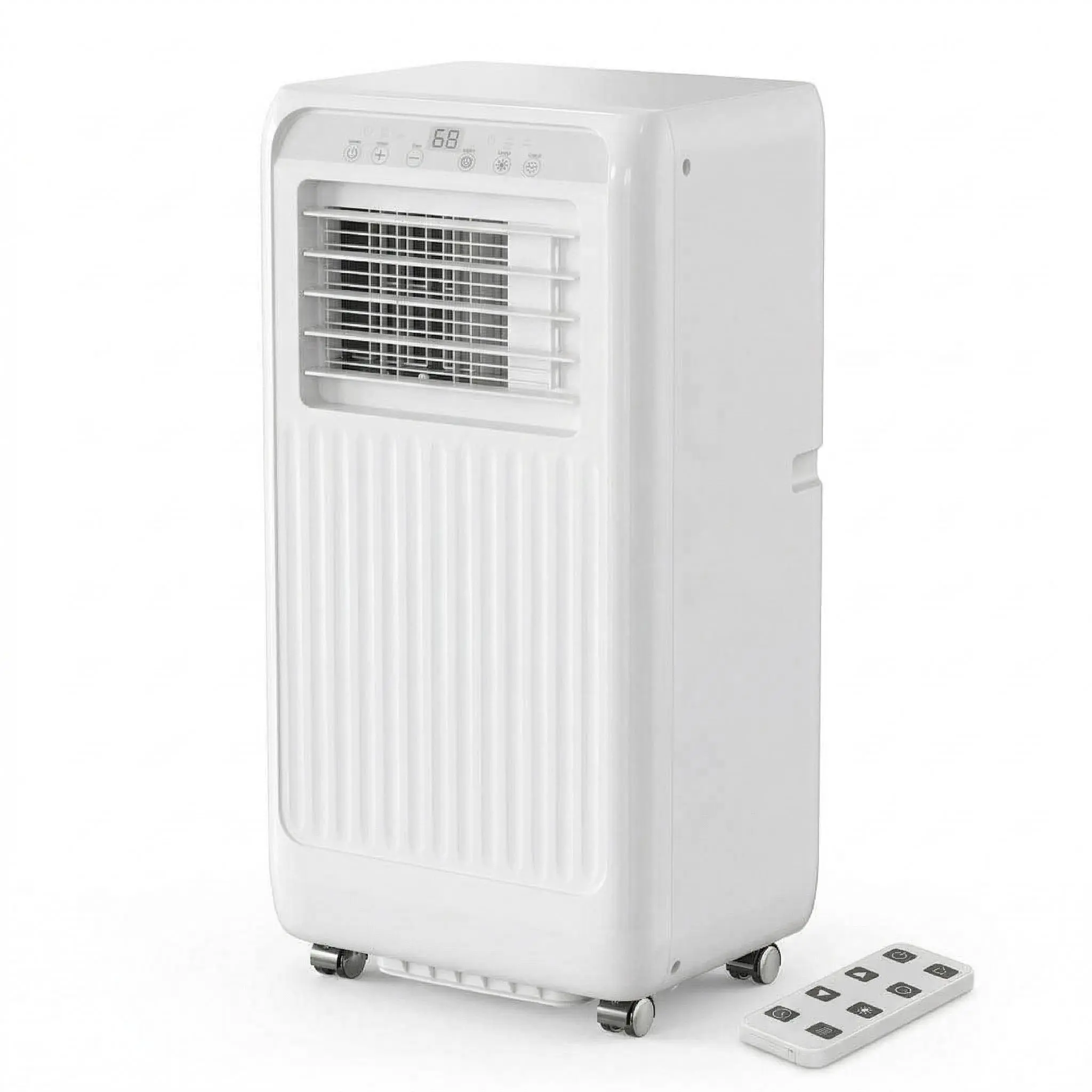 OP-8000 BTU Portable Air Conditioner, AC Unit Cools Up to 350 Sq ft, 3-in-1 Air Conditioner Portable with Fan Dehumidifier, Remote Control 24H Timer Window Kit IncludedQuiet <50dB Room AC,