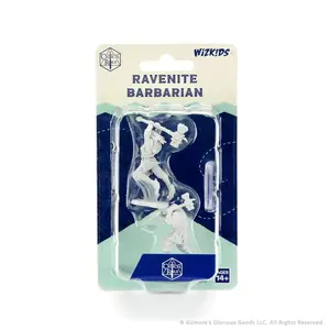 WizKids Unpainted Critical Role Ravenite Half-Dragon Barbarian Female (2)