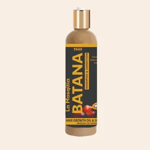 Batana Shampoo and Conditioner 2 in 1 (8oz) Moisturizing, Promoting Hair Growth, Improve Hair Texture, Reduce Frizz, Protect and Detoxify the Scalp