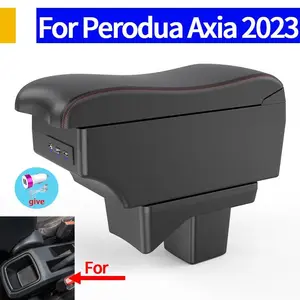 For Perodua Axia Armrest For Toyota Agya Car Armrest For Toyota Wigo Interior Armrest Storage Box 2023 2024 Car Accessories
