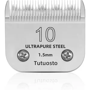 10# Detachable Pet Grooming Clipper Replacement Blades Compatible with andis wahl Oster Dog Clippers