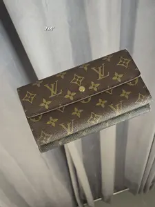 Pre-owned Louis Vuitton France Small Leather Goods International Monogram Wallet