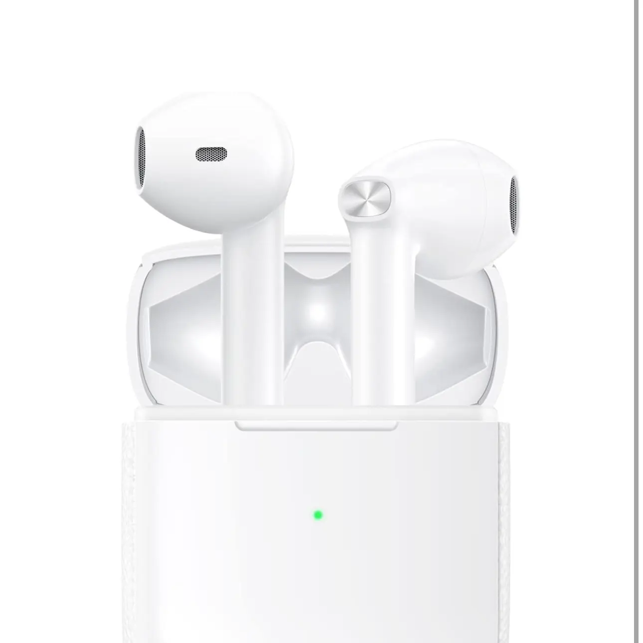 TWS 2th Gen Wireless Bluetooth Headphones for Phone - Hi-Fi Audio Sound Quality Connection Headset White