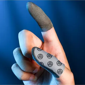 360 Degree Fit Handheld Gaming Controller Finger Sleeve, Thumb Grip, Breathable Anti-slip Gaming Controller Finger Protector for E-sports, Gaming Console Accessories, Protection