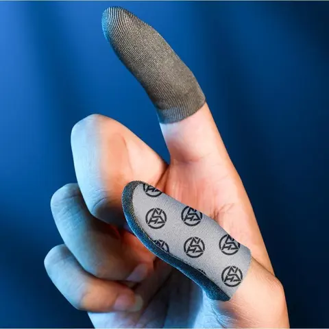360 Degree Fit Handheld Gaming Controller Finger Sleeve, Thumb Grip, Breathable Anti-slip Gaming Controller Finger Protector for E-sports, Gaming Accessory, Gaming Console Accessories, Protection, Game Console Accessories