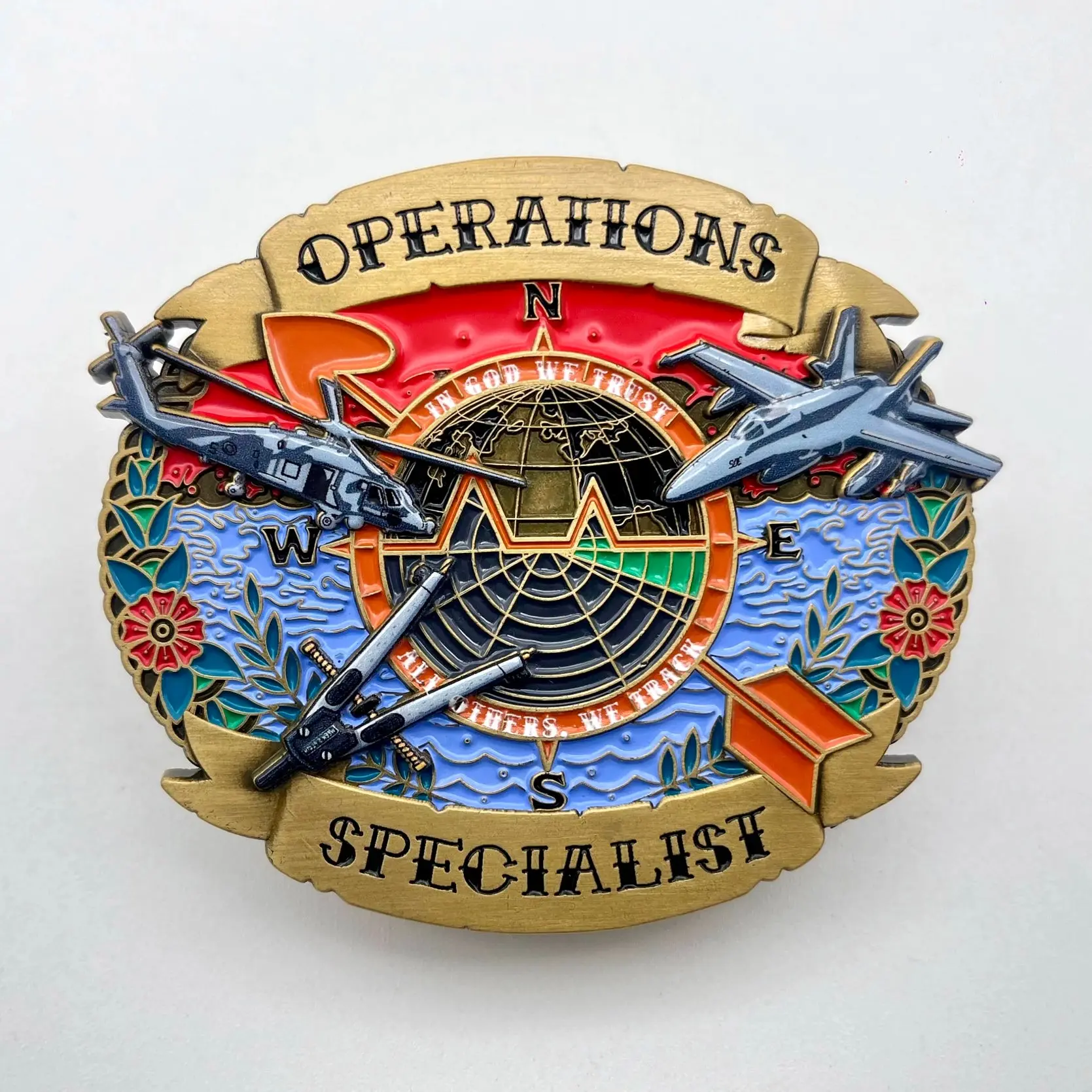 Operations Specialist Belt Buckle