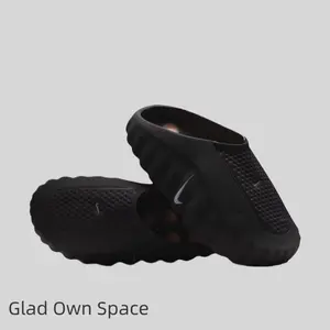Trendy Casual Comfortable Slip-On Slippers for Women - Black