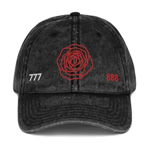 Vintage Rose Cap chappell  roan hat unisex hat