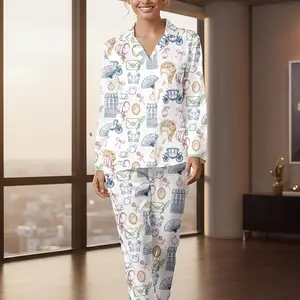 Victorian Regency Pajamas Set, Bridgerton Inspired PJs, Vintage Coquette Sleepwear, Royal Aesthetic Tea Party Loungewear, Gift for Her