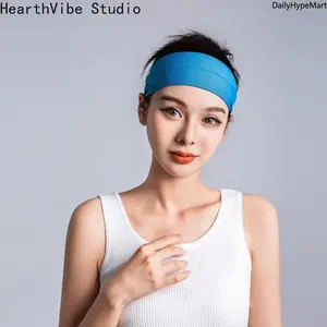 Women's Cooling Sports Headband, Sweat-Wicking Non-Slip for Running Yoga