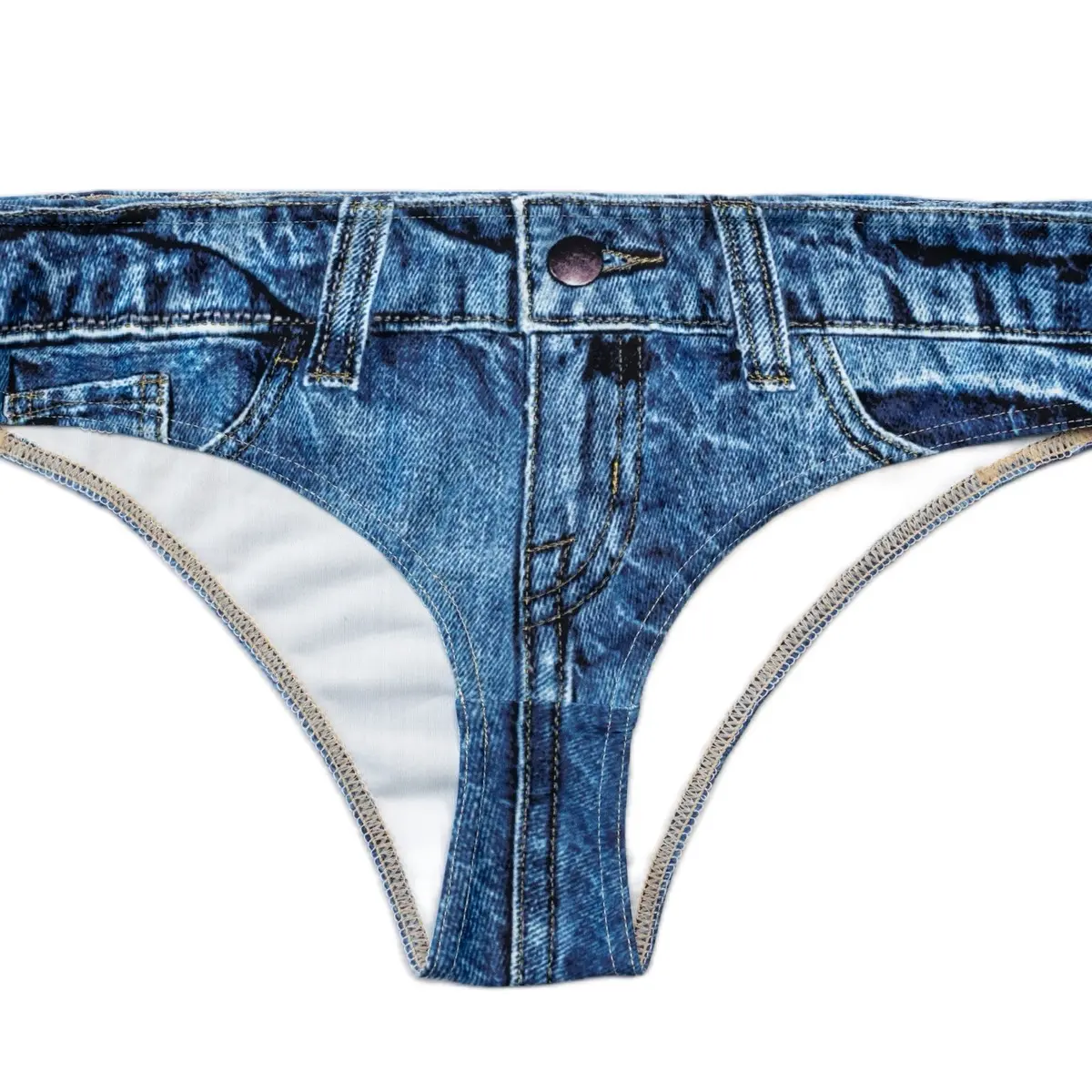 Cheeky Bikini Bottom Womenswear Comfortable