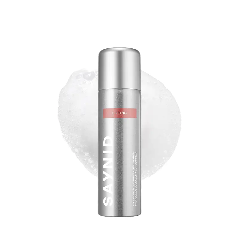 SAYNID Collagen Lifting CO2 Bubble Serum Mask | Fast-Absorbing Bubble Texture | Firming & Instant Lifting | Lightweight High Moisture Korean Skincare, 60ml / 2.02 fl oz