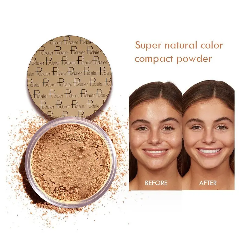 Matte Pearl Loose Powder, Highlighter Contour Powder, Concealer Sculpting Face Setting Powder, Setting Mist Powder, 8 Colors Setting Loose Powder