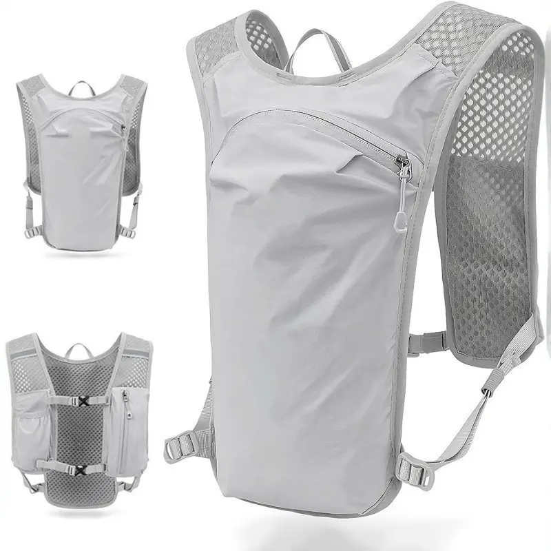 Running Hydration Vest Backpack Bladder Bag Daypackfor Hiking Trail Running Cycling Race Marathon forWomen Men Gear