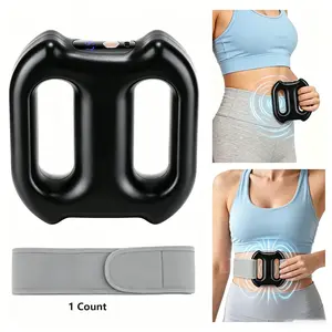 Fascia Ring with 3 Modes 5 Intensity Levels, Full Body Muscle Relaxation Deep Tissue Shaping, Belly Leg Thighs Vibration Massager Ideal for Muscle Relax
