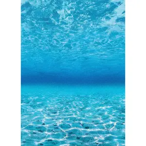 212 MAIN Reusable Under The Sea Write-On Wipe Bulletin Board Roll - 4 Rolls, Undersea Theme, Better Than Paper, for Water Sports & Stand Up Paddleboarding Enthusiasts