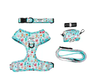 PetKit Welcome Custom-Adjusted Harness with Custom Pet Leash Pet Basket & Poop Bags Holder for Adorable Pet Care Medium Size
