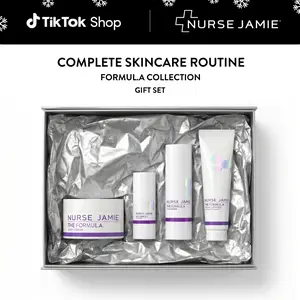Nurse Jamie FormuL.A. Collection Gift Set - Complete Skincare Ritual with Peptide, Jojoba Oil, and Moisturizer for Hydrate & Soften Skin