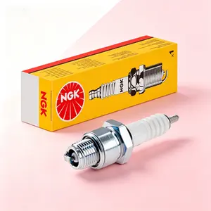 Standard NGK Spark Plug - Compatible with B8HS-10, 4 Pack - High Performance Reliable Ignition - Replacement for Small Engines Lawn Mowers Motorcycles - Durable Electrode Easy Installation